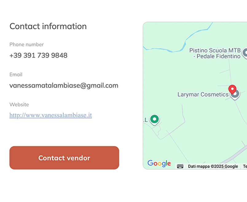 Catalog of available commemorative services